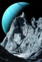 Uranus from Miranda - V2